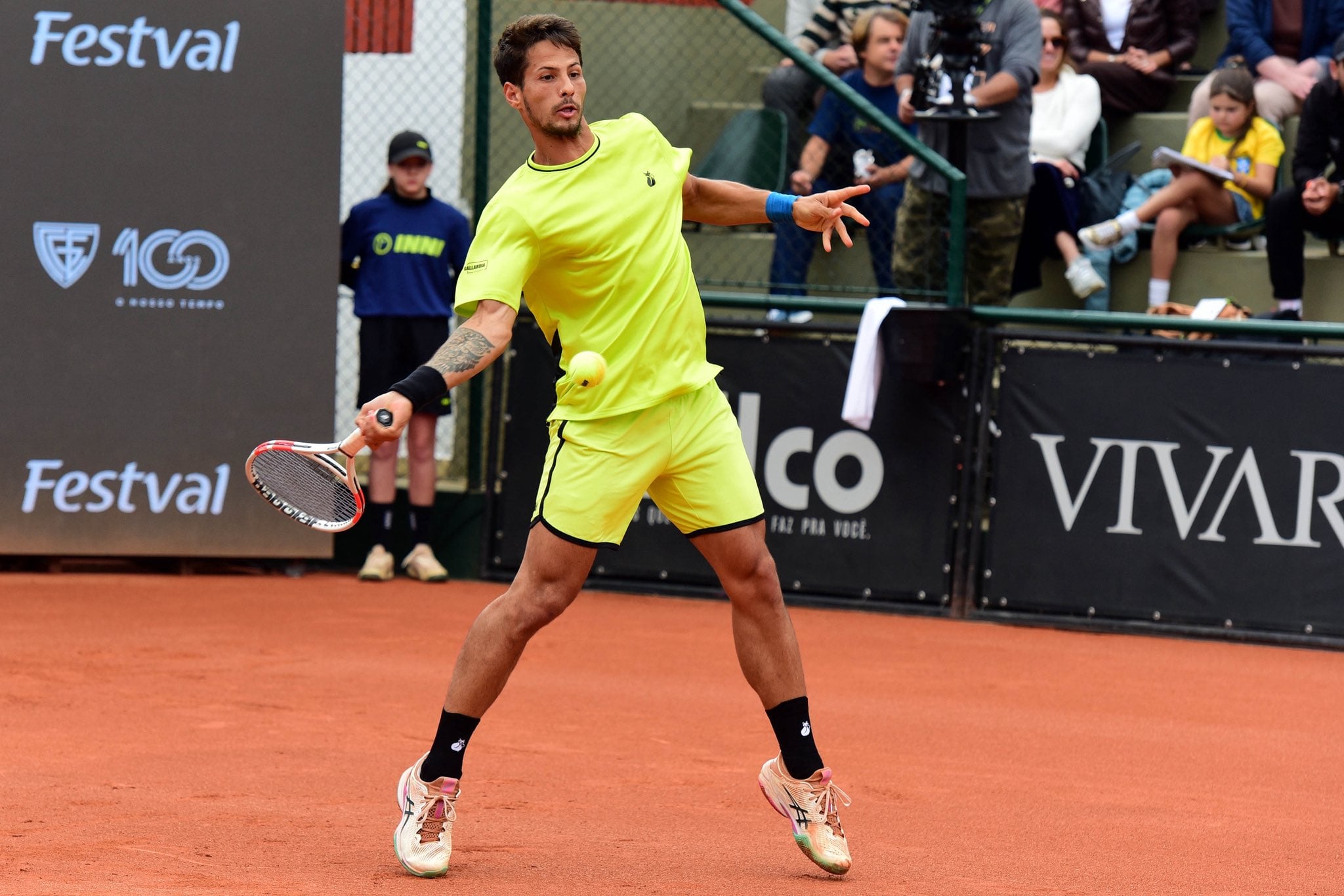 Guido Justo se proclamó campeón del Challenger de Curitiba (Crédito: @InstitutoSports)