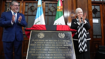México y Guatemala conmemoran el papel de la Embajada mexicana como refugio tras el golpe de Estado de 1954