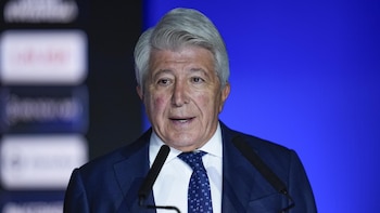 El presidente del Atlético de Madrid, Enrique Cerezo (Europa Press)