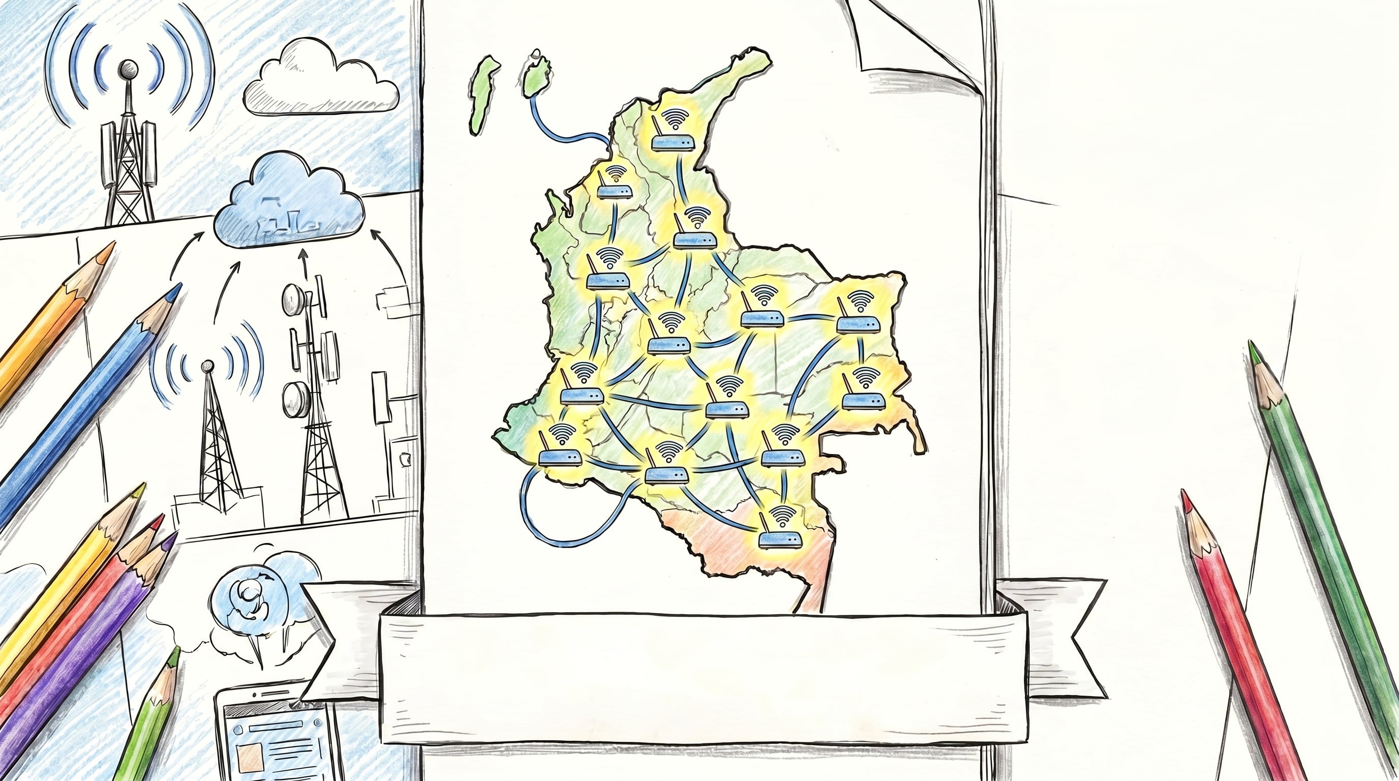 Más de 3,5 millones de nuevos hogares colombianos se integran a la vida digital y acceden a servicios educativos, laborales y comunicativos - crédito Imagen Ilustrativa Infobae