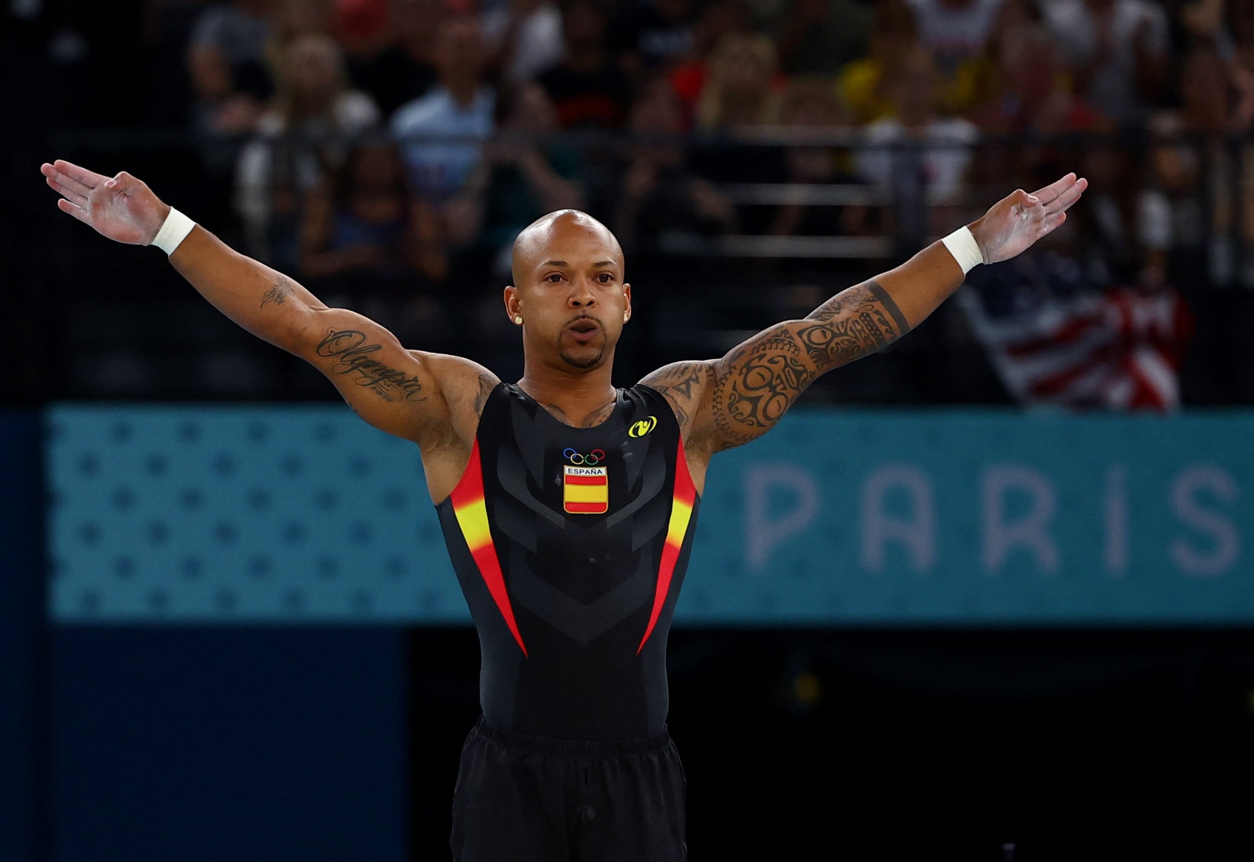 El gimnasta español Rayderley Zapata (REUTERS/Hannah Mckay)