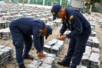 Incautación marihuana Armada Nacional
