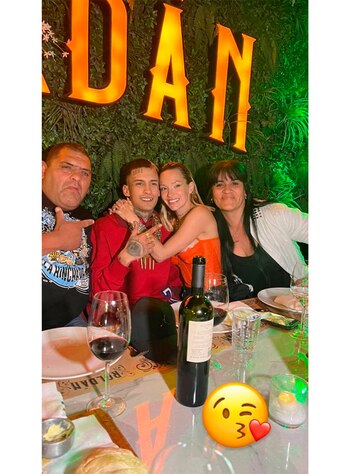 La artista compartió varias imágenes