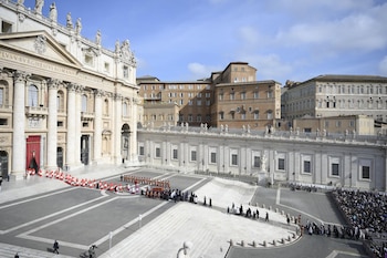 Traslado del papa Francisco de