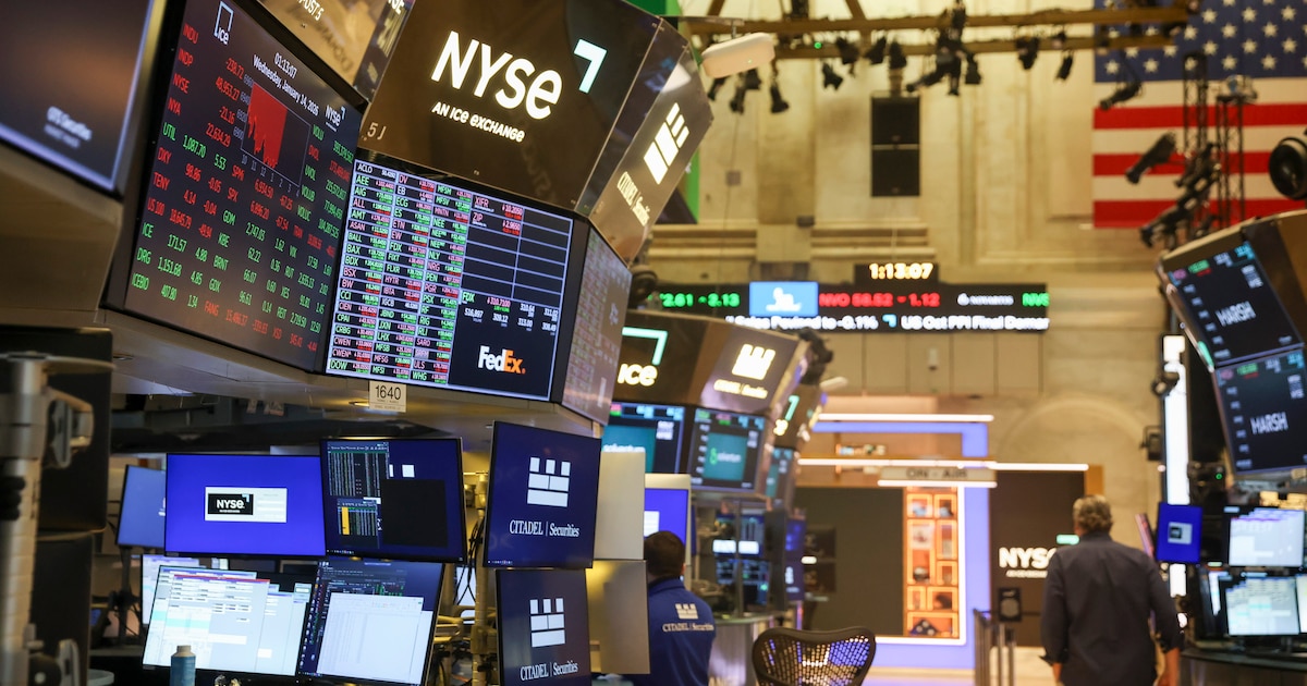Wall Street sufrió fuertes caídas por el aumento de la inflación en Estados Unidos y la escalada entre Washington y Teherán