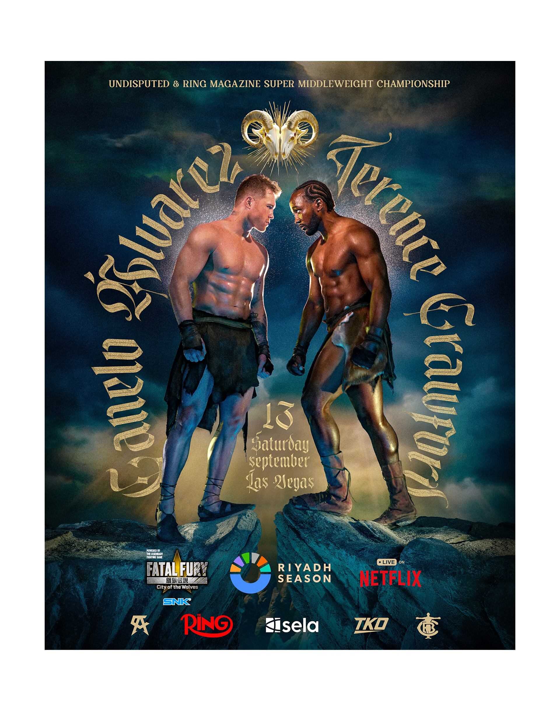 Canelo Álvarez enfrentará a Terrence Crawford en Las Vegas