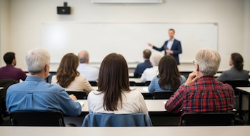 La presencia de estudiantes mayores
