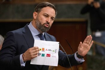 El líder de Vox, Santiago