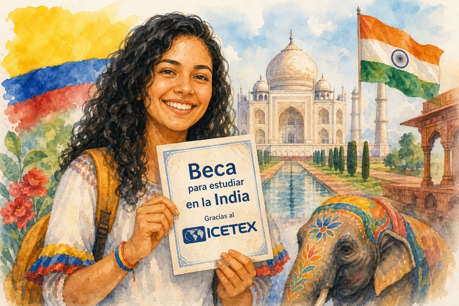 El Icetex y el Gobierno de India abrieron cuatro convocatorias con becas del 100% para profesionales colombianos en inteligencia artificial, analítica de datos y liderazgo - crédito (Imagen Ilustrativa Infobae)