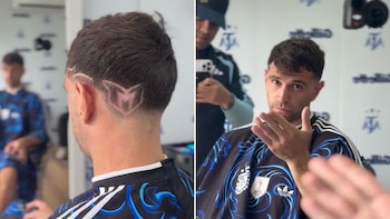 El corte de pelo que se hizo el Dibu Martínez en honor a Lionel Messi antes de su despedida con la selección argentina