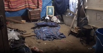 El cuerpo de la niña