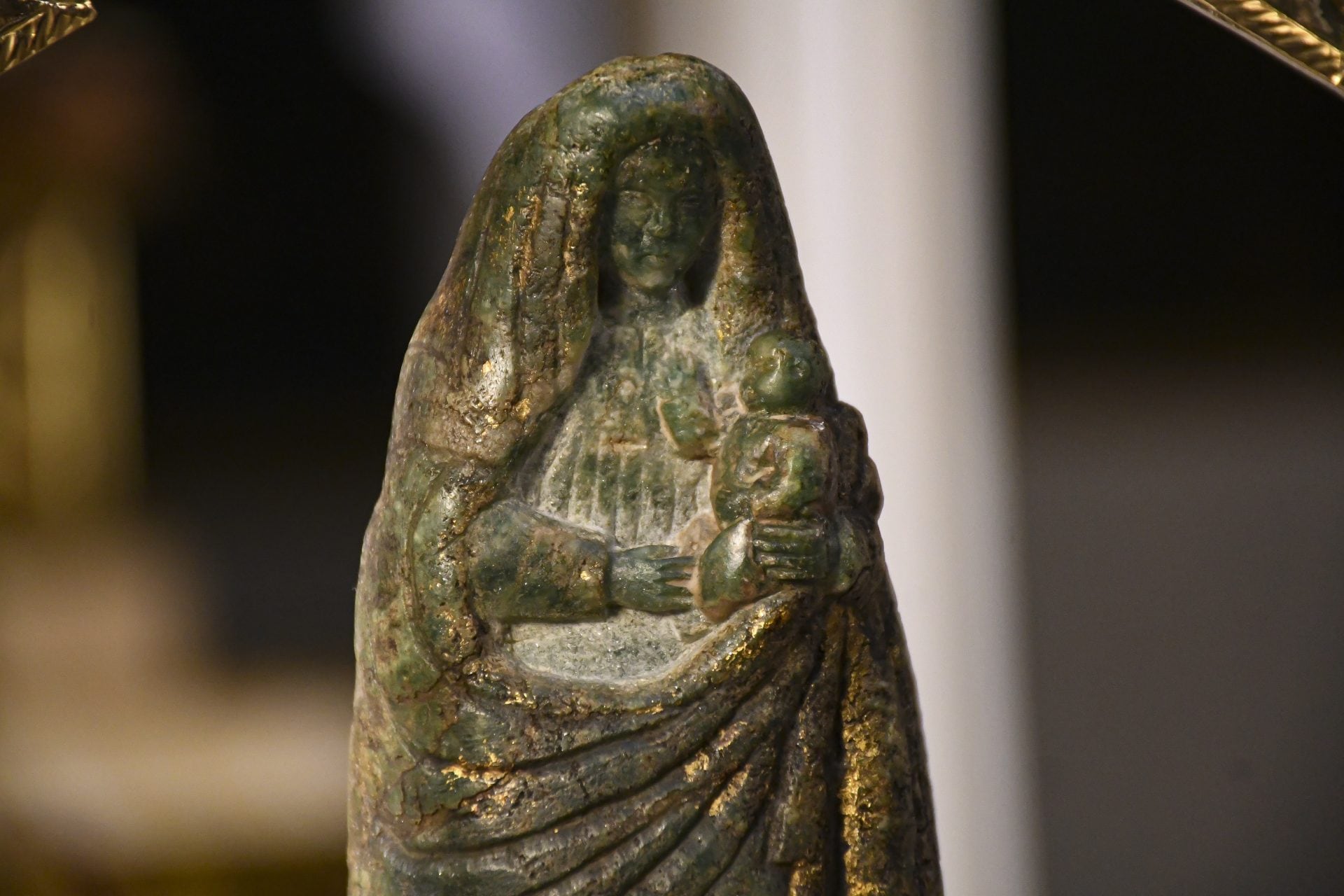 La imagen de la Virgen de los Ángeles, conocida como “La Negrita”, es la patrona de Costa Rica. Cortesía: Conferencia Episcopal de Costa Rica