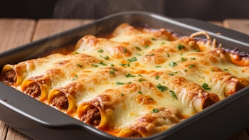 Receta de canelones de carne, rápida y fácil