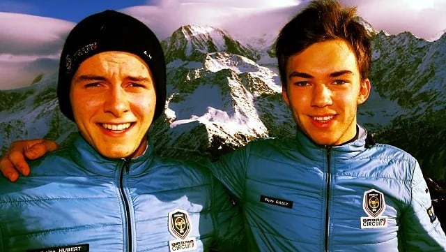 Anthoine Hubert y Pierre Gasly, una amistad inseparable