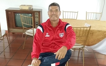 El exdelantero también fue recordardo en Santa Marta por su paso en el Unión Magdalena -crédito @eduardo_vilarete/Instagram