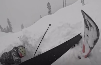 Recorde de acumulação de neve