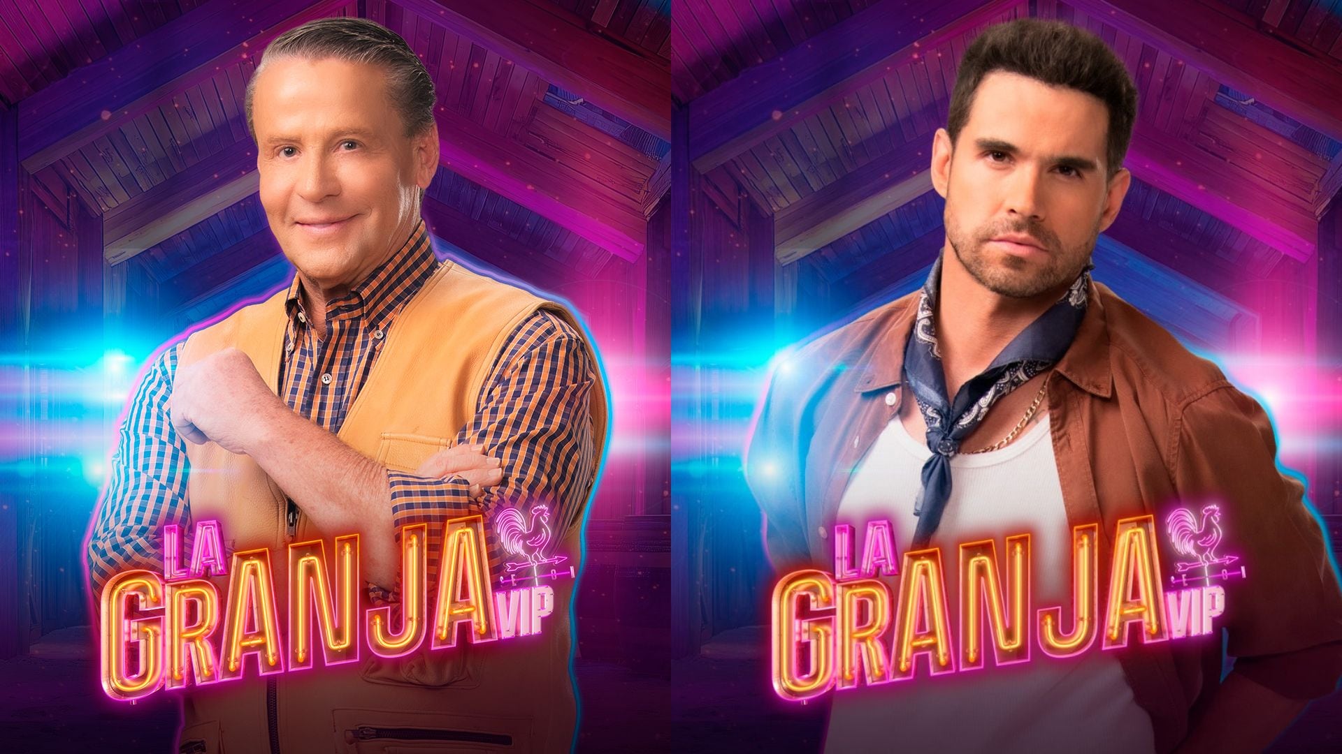 Alfredo Adame y Eleazar Gómez lograron llegar hasta la recta final, pero sólo uno se llevó el gran premio. (La Granja VIP)