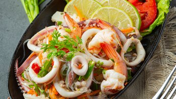 Frío y marino, el salpicón