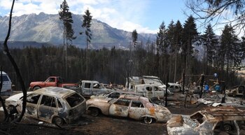 Los incendios en la Comarca
