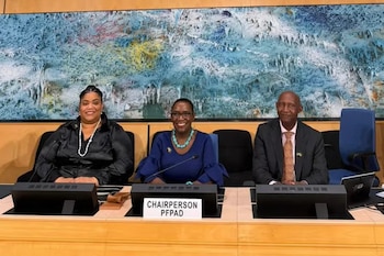 El nombramiento se realizó durante el quinto período de sesiones del foro, celebrado del 14 al 17 de abril de 2026. Cortesía: UNFPA Costa Rica