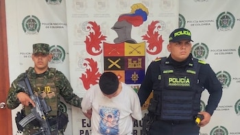 Ejército y Policía capturaron en Piedecuesta a presunto sicario de Los del Sur