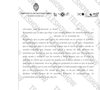 Testimonio Judicial Gustavo Yankelevich