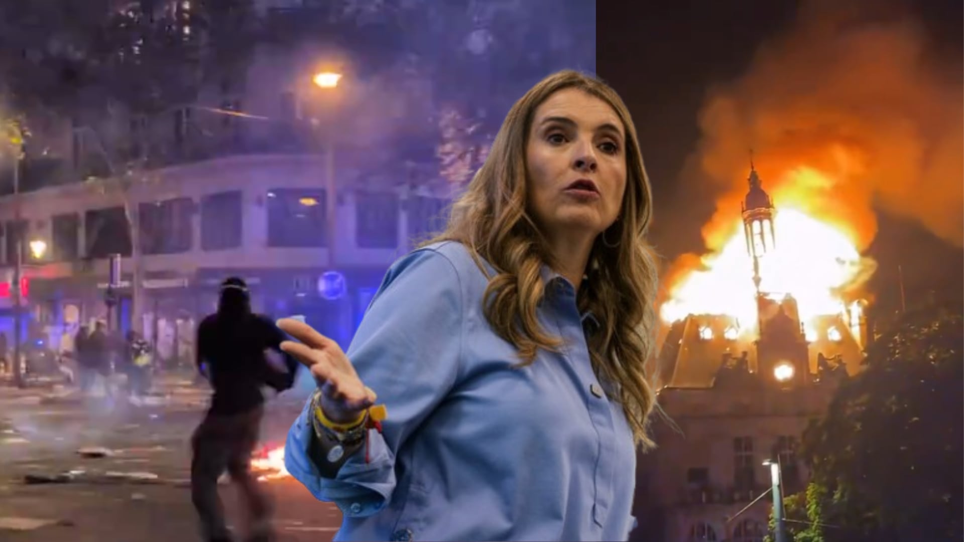 Paloma Valencia asoció los disturbios en París con el Paro Nacional de 2021: “La lección es la misma”