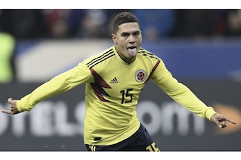 Juan Fernando Quintero se lesionó