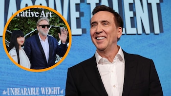 Nicolas Cage luce irreconocible con su nuevo estilo durante un evento en Los Ángeles