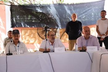 Salvator Mancuso y otros exintegrantes de las extintas AUC se opusieron a lo que habrían sido las peticiones de la administración Petro; a cambio de beneficios - crédito Ministerio de Justicia