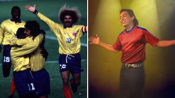Así fue como Diomedes Díaz le cantó a la selección Colombia para el Mundial: su nieto la recreó 32 años después