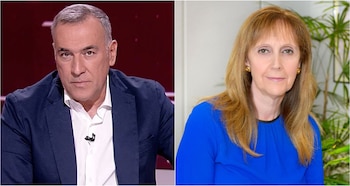 Xabier Fortes y Carmen Sastre,