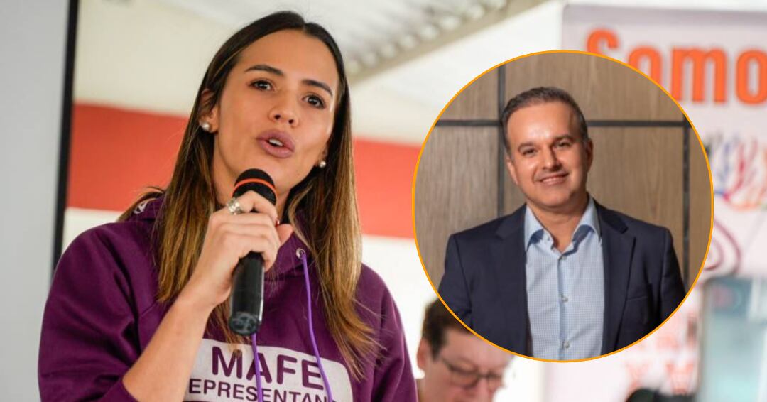 María Fernanda Carrascal aseguró que Charles Chapman López está desconociendo la descarbonización global - crédito @MafeCarrascal/X y @charleschapmanl/X