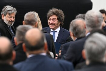 El presidente Javier Milei