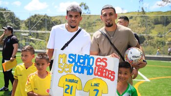 Luis Díaz y Daniel Muñoz