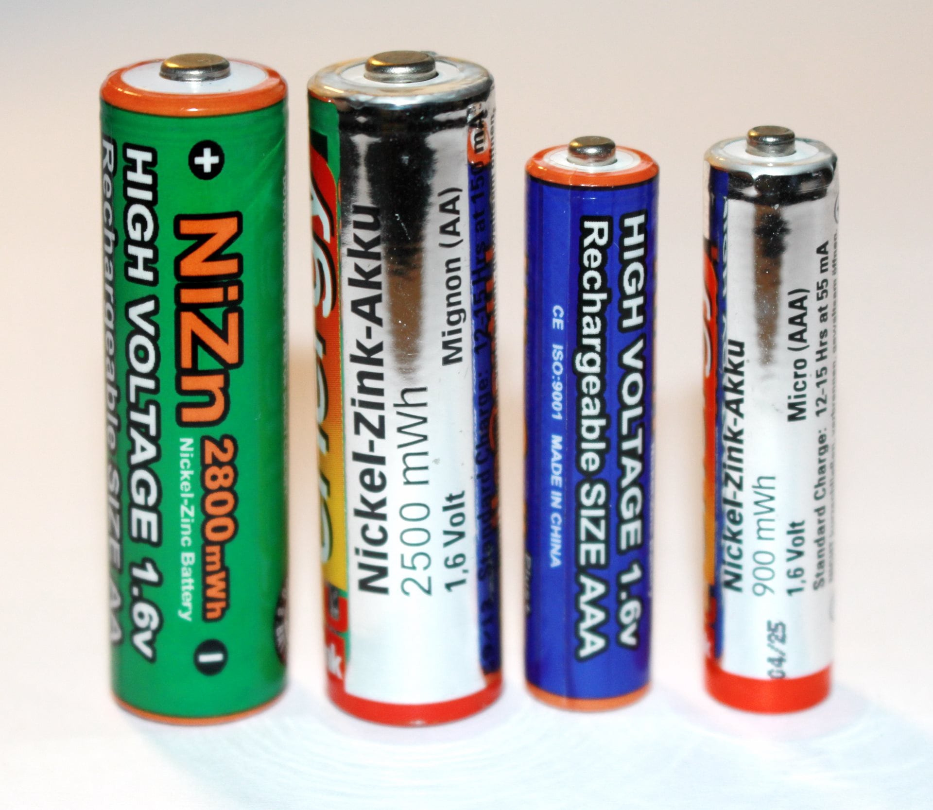 Existen diferentes tecnologías para las pilar actuales. Crédito: Wikimedia/NicoJenner