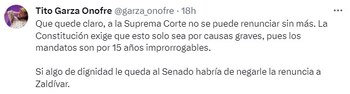 Especialistas señalaron que Arturo Zaldívar