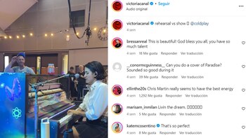 La artista hispanoamericana agradeció el