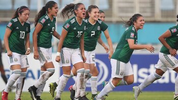 La selección mexicana sub-20 femenina. Imagen: FIFA.