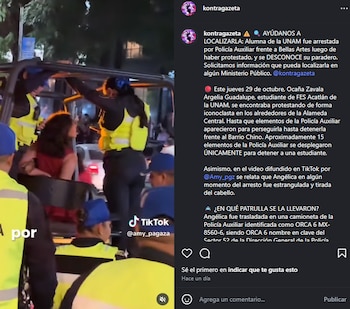 Reportan desaparición de estudiante de la UNAM