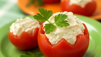 Receta de tomates rellenos fríos