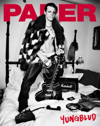 En exclusiva para Paper Magazine, el artista británico abordó la salud mental, la sobriedad y la identidad de su nuevo trabajo (Portada de Paper Magazine)