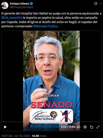 “La salud quedó en segundo