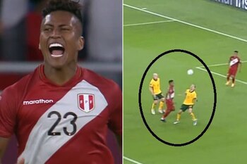 Pedro Aquino realizó un lujo