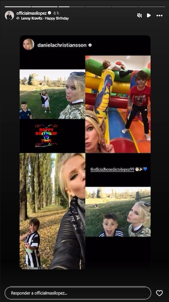 Daniela Christiansson compartió un emotivo