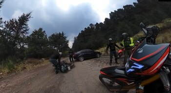 En el asalto, les quitaron