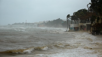 Tormentas Emilia y Fabio se