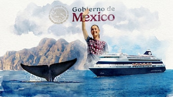 Sheinbaum promete corregir decreto que convirtió a Loreto en puerto de altura y cabotaje: no queremos afectar a las ballenas