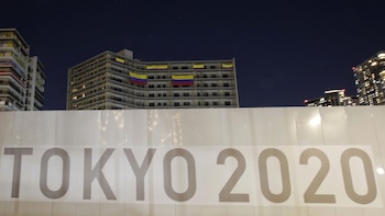 El equipo de gimnastas tomó