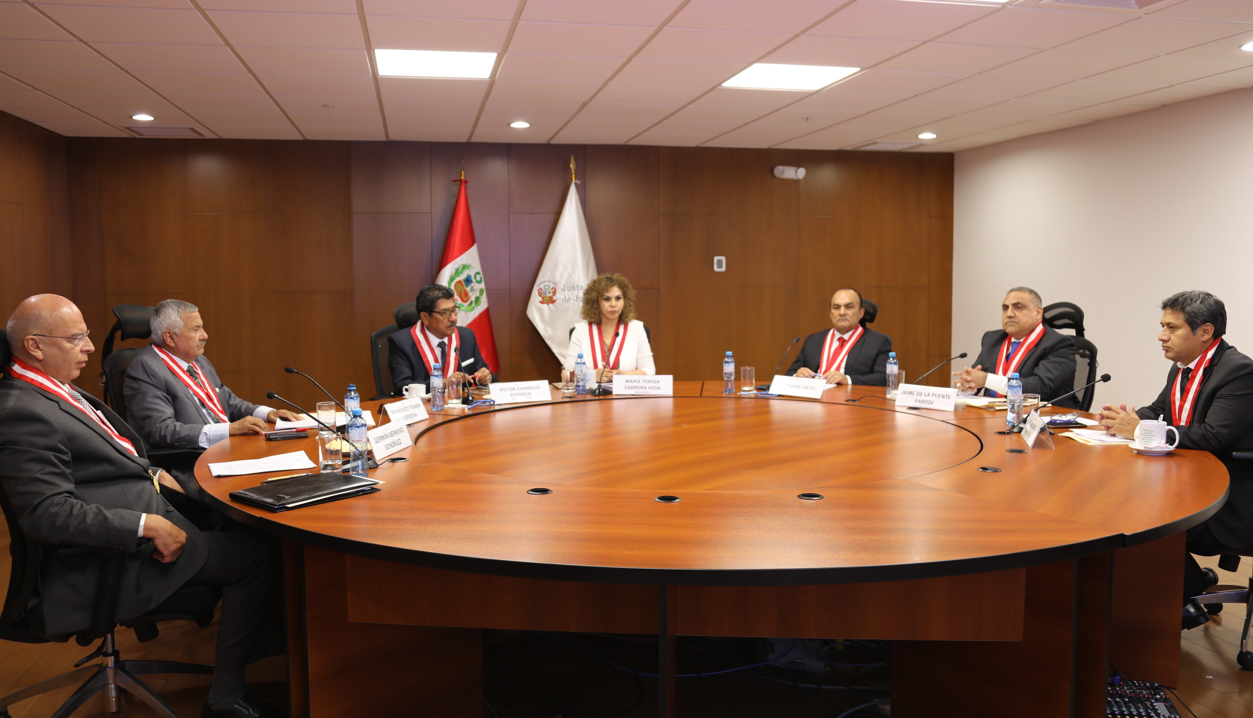 Pleno de la JNJ.